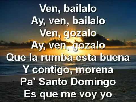 Ven Bailalo - Angel y Khriz Lyrics