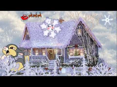 Серебристые снежинки - детские песни.avi
