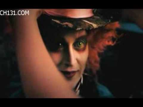 Johnny Depp/Mad Hatter(Alice in Wonderland)- Her name is Alice.