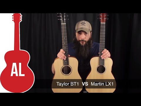 Martin LX1 vs Baby Taylor - A Travel Guitar Comparison